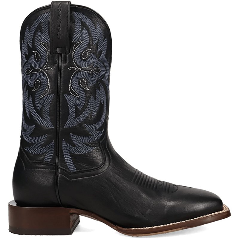 Dan Post Boots Sonara Leather Square Toe Pull On Cowboy Boots