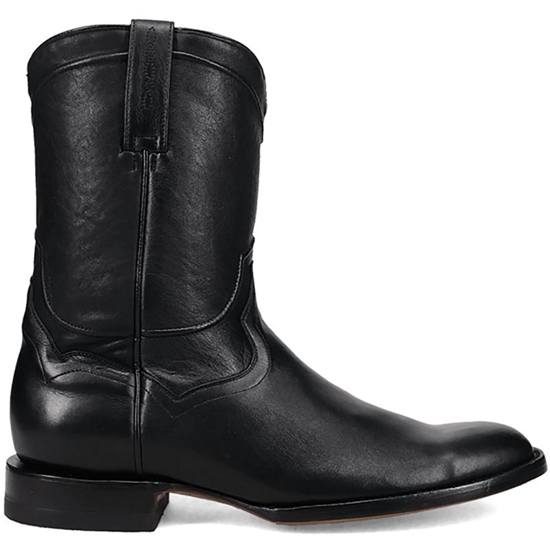 Dan Post Boots Hartwell Leather Round Toe Pull On Cowboy Boots