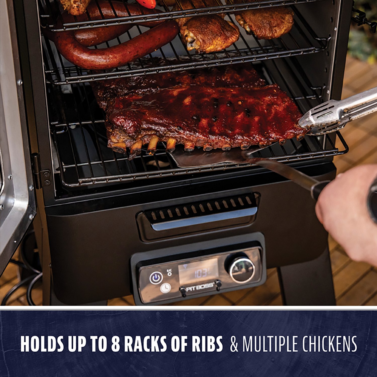 Pit Boss 3 Series Digital Vertical Smoker with Wi-Fi - view number 4