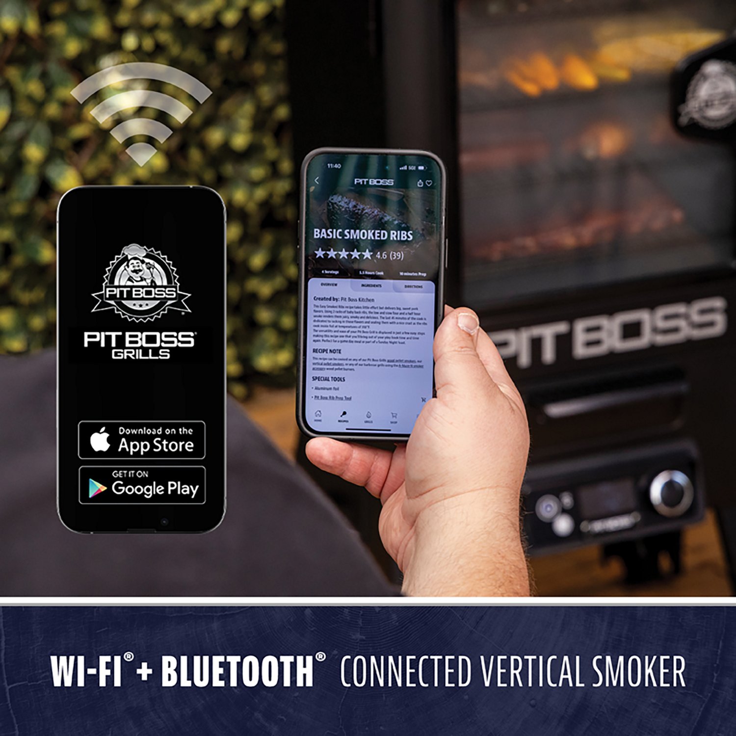 Pit Boss 3 Series Digital Vertical Smoker with Wi-Fi - view number 6