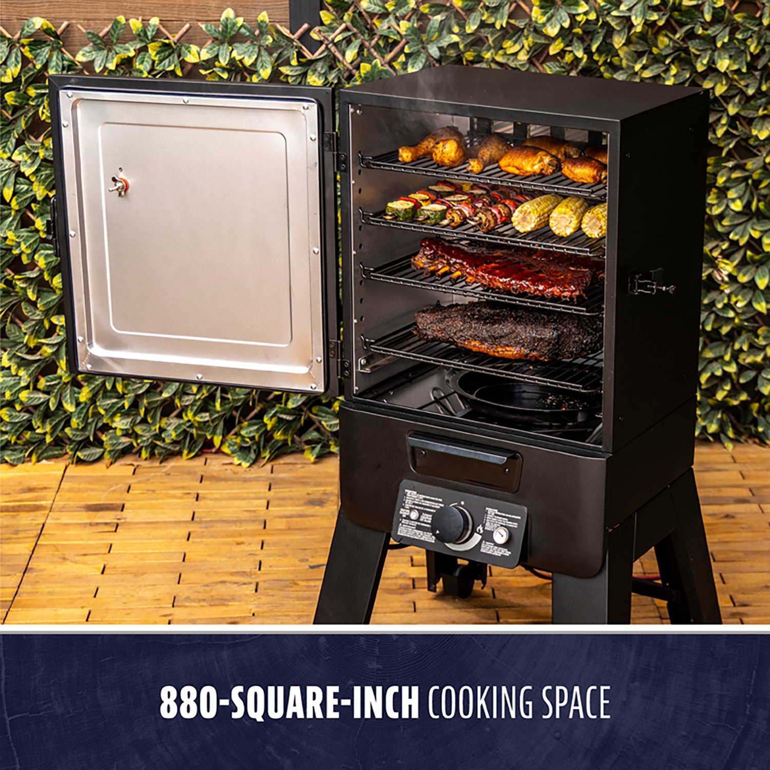 Pit Boss 3 Series Analog Vertical Smoker - view number 3