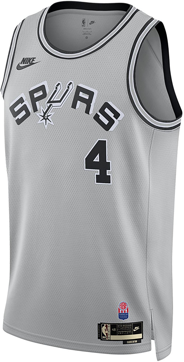 Nike Spurs De'Aaron Fox DriFit Swingman Hardwood Classics Jersey