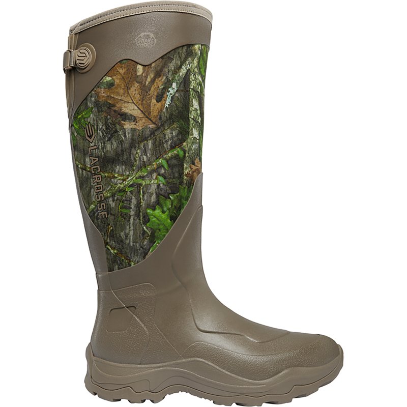LaCrosse Alpha Agility Waterproof Snake Boots for Men - Mossy Oak Obsession NWTF