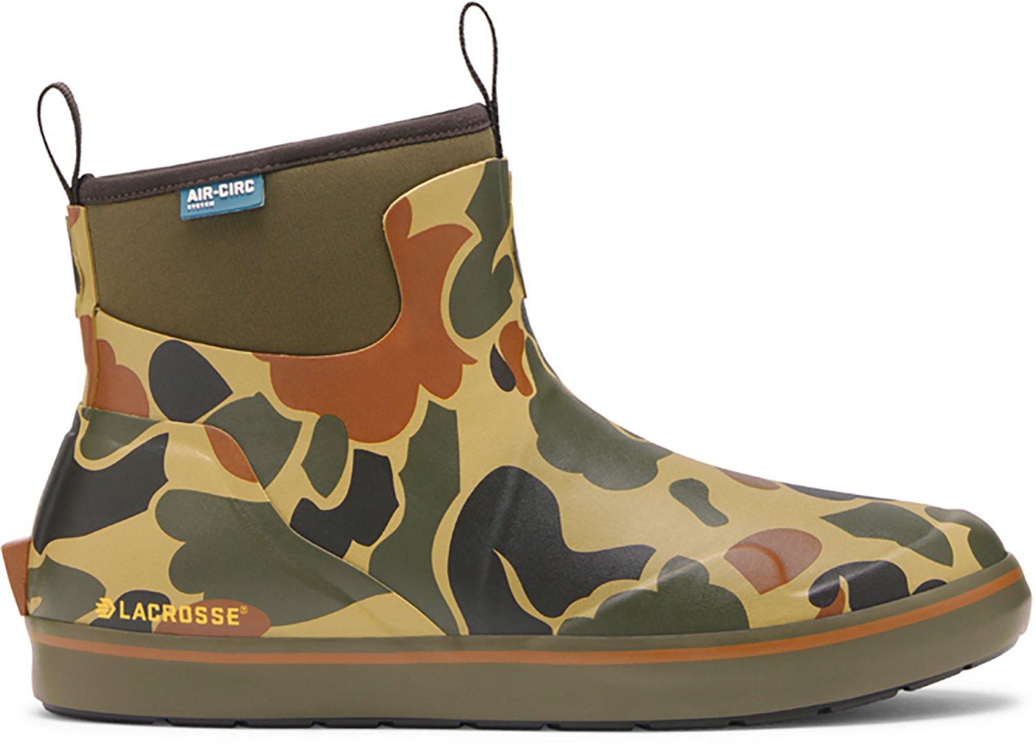 LaCrosse Men's Alpha Deck 6" Hardwoods Duck Camo Boots