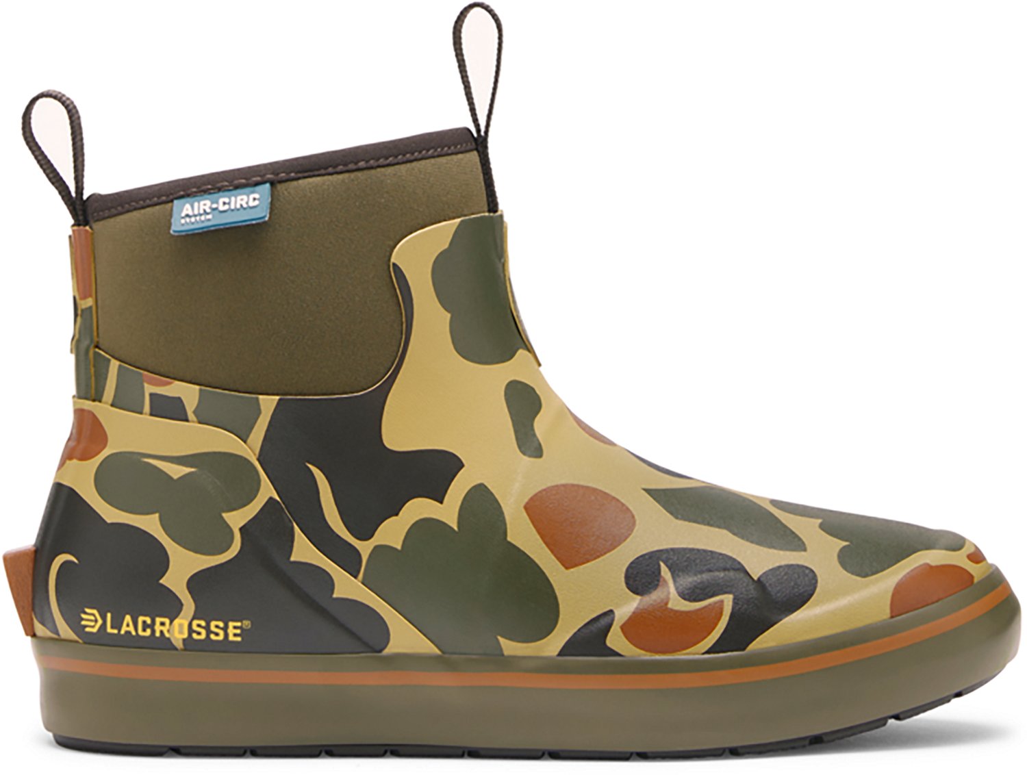 LaCrosse Women's Alpha Deck 6" Hardwoods Duck Camo Boots