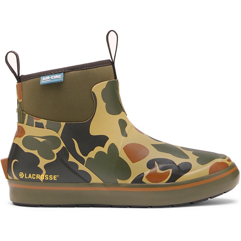 LaCrosse Alpha 6' Deck Boots for Women - Hardwoods Duck Camo