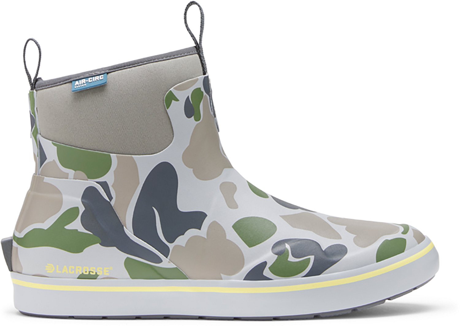 LaCrosse Men's Alpha Deck 6" Seagrass Duck Camo Boots