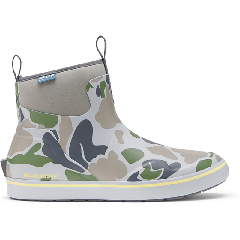 LaCrosse Alpha 6' Deck Boots for Men - Seagrass Duck Camo