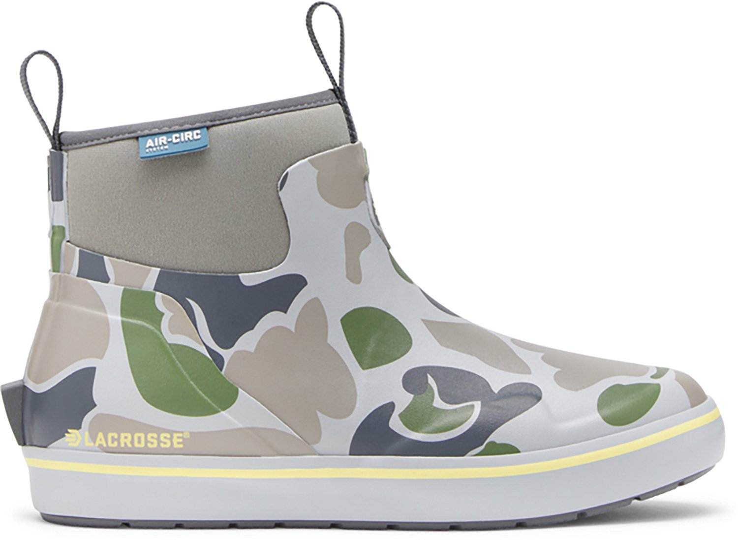 LaCrosse Women's Alpha Deck 6" Seagrass Duck Camo Boots