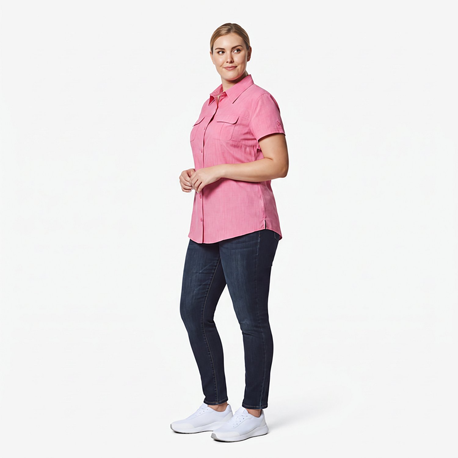 Magellan Outdoors Women's Aransas Pass Heathered Fishing Top                                                                     - view number 3