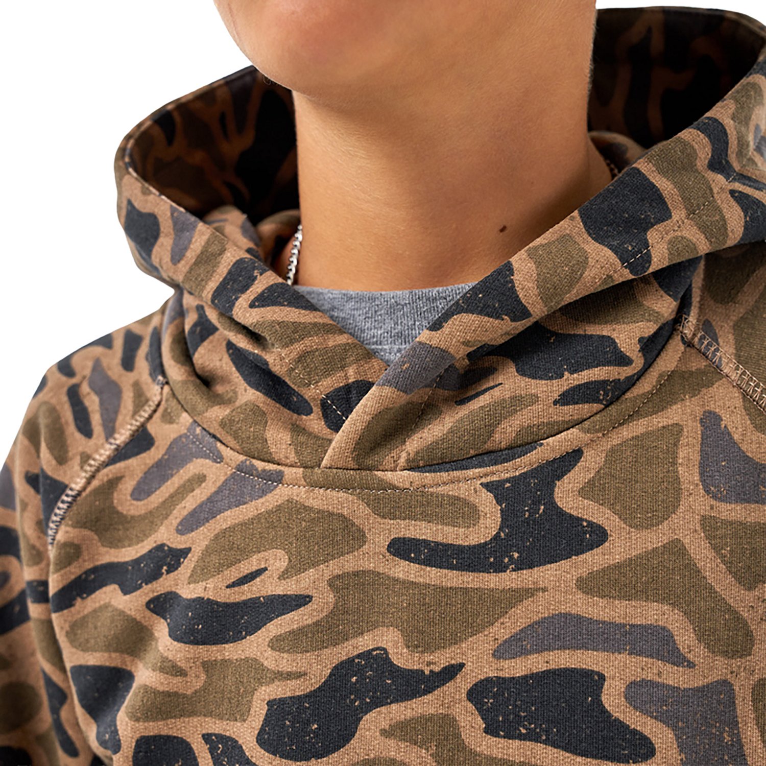 Burlebo Boys' Gauge Camo Hoodie - view number 2
