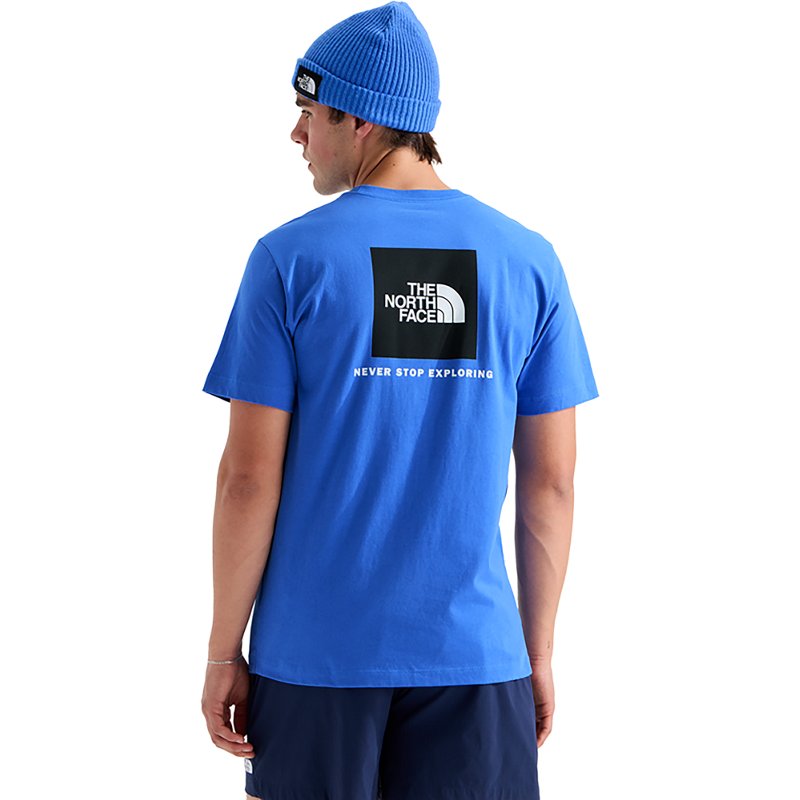 The North Face Men's Evolution Box Nse Short-Sleeve T-Shirt - Active Blue