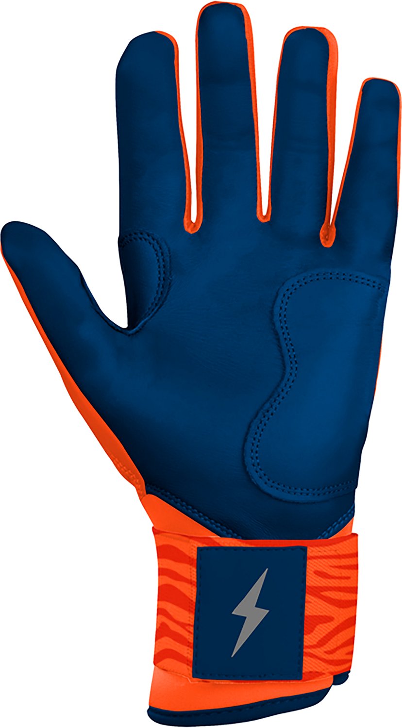 BRUCE BOLT Kids' Max Clark Signature Long Cuff Batting Gloves - view number 2