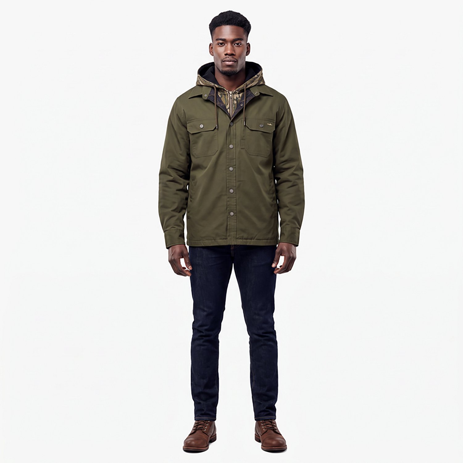 Drake Men's Campfire Canvas Shacket