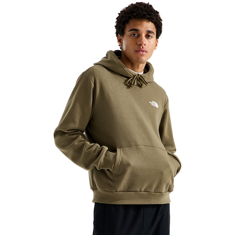 The North Face Men’s Evolution Box NSE Regular Hoodie Sweatshirt (Size: Medium): Caraway Seed