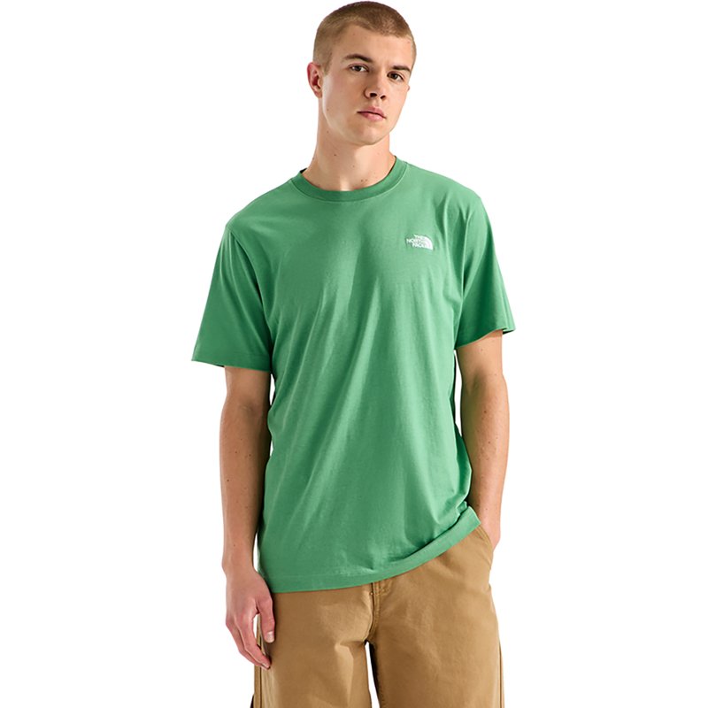 The North Face Men's Evolution Simple Dome Short-Sleeve T-Shirt - Dimmed Algae