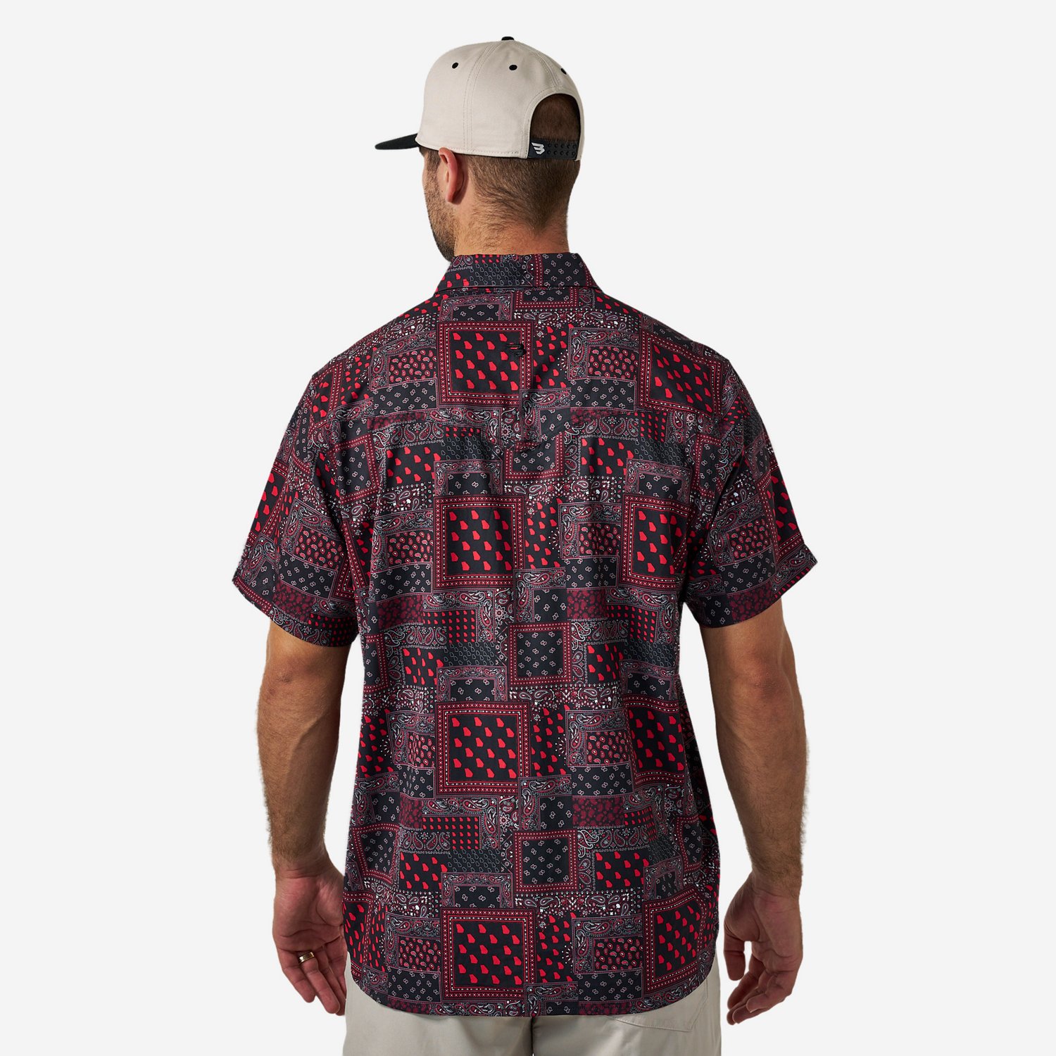 Burlebo Men's Georgia Performance Short Sleeve Western Shirt - view number 2