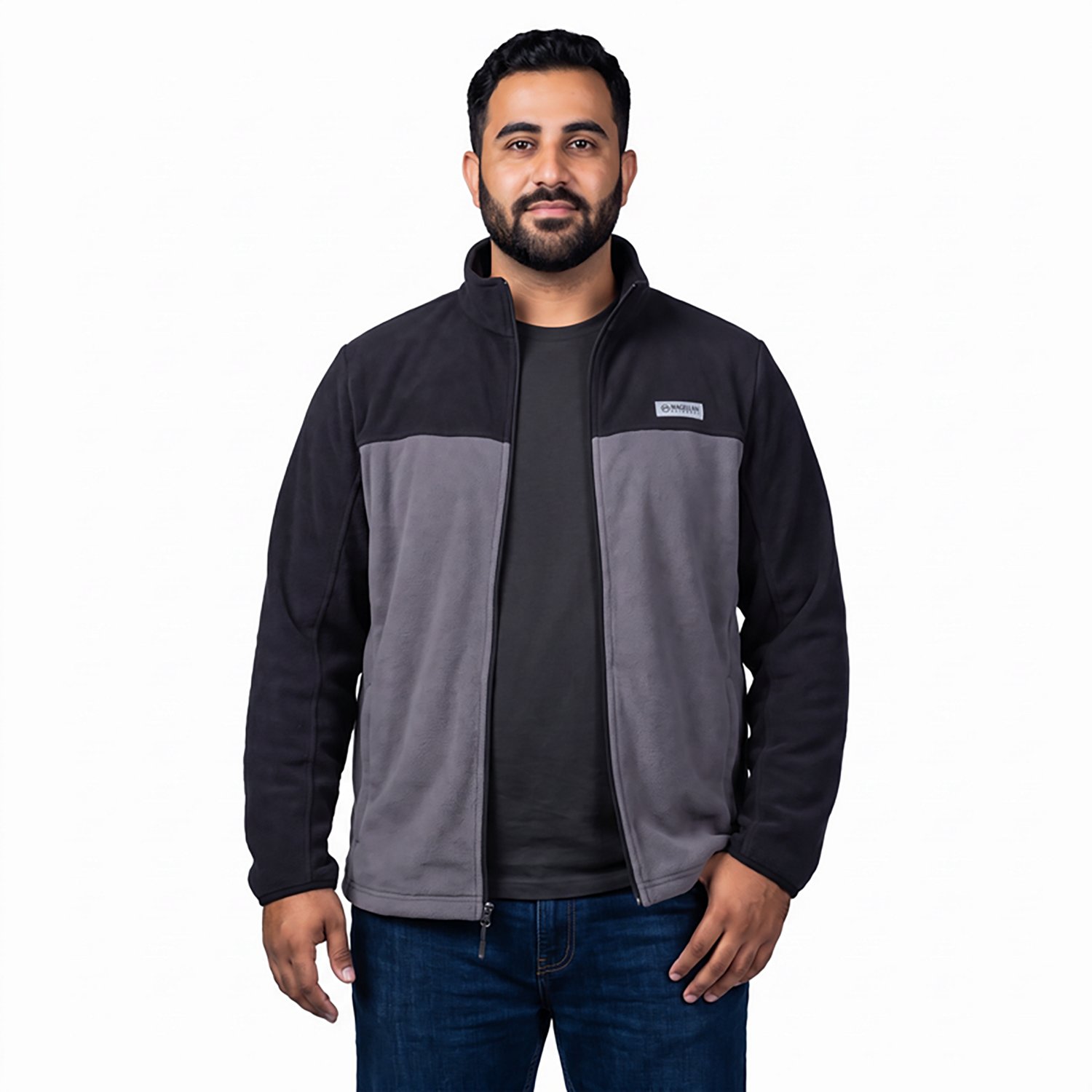 Magellan Outdoors Men's Arctic Fleece Colorblock Jacket