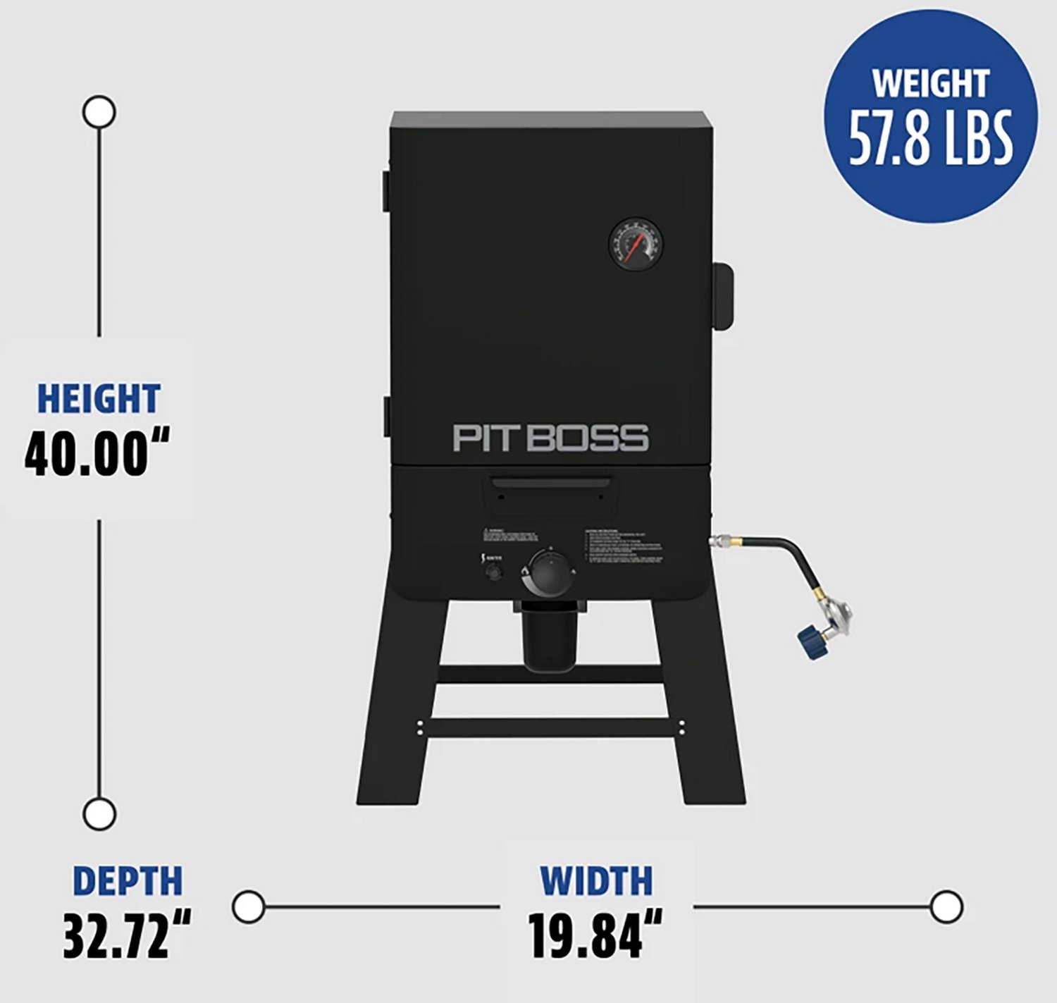 Pit Boss 3 Series Gas Vertical Smoker - view number 8