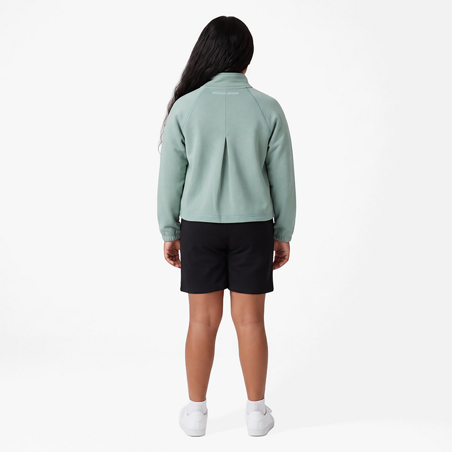 Jadelynn Brooke Girls' 365 Stitched Fleece 1/4 Zip Pullover - view number 3