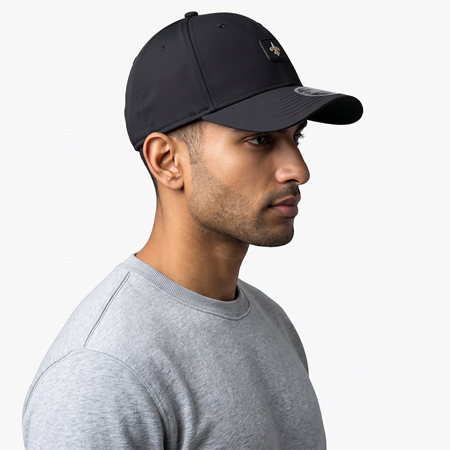 New Era Men's New Orleans Saints Micro Badge 9SEVENTY Cap