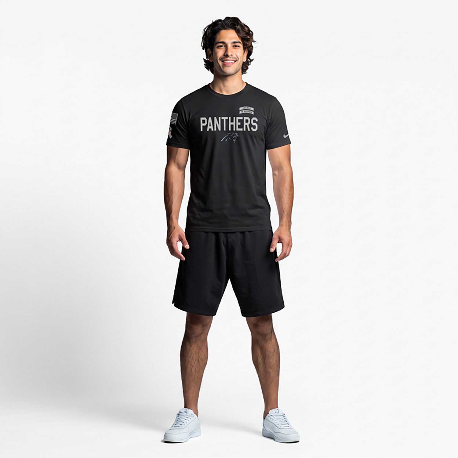 Nike Men's Carolina Panthers Salute to Service Dri-FIT Graphic T-shirt