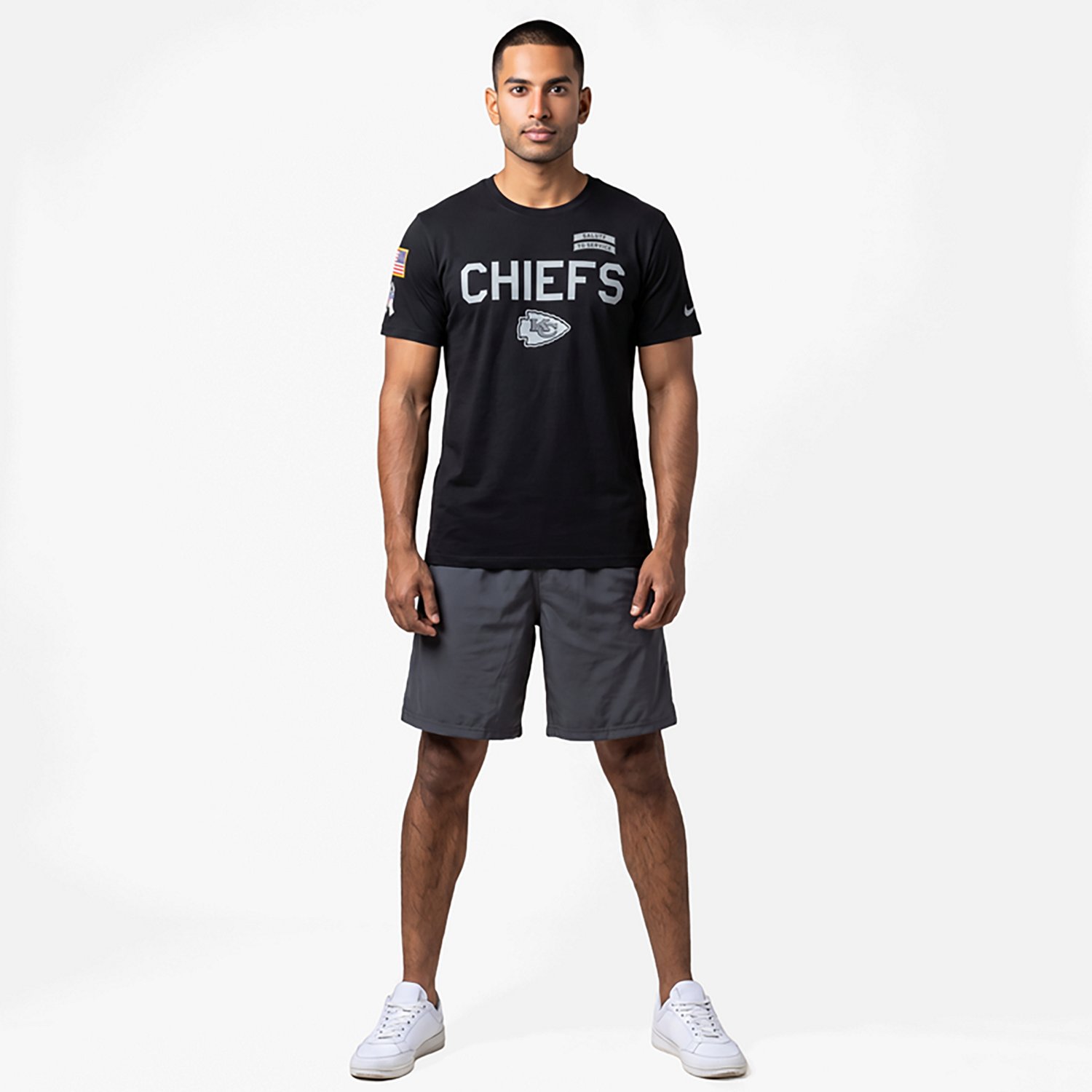 Nike Men's Kansas City Chiefs Salute to Service Dri-FIT Graphic T-shirt