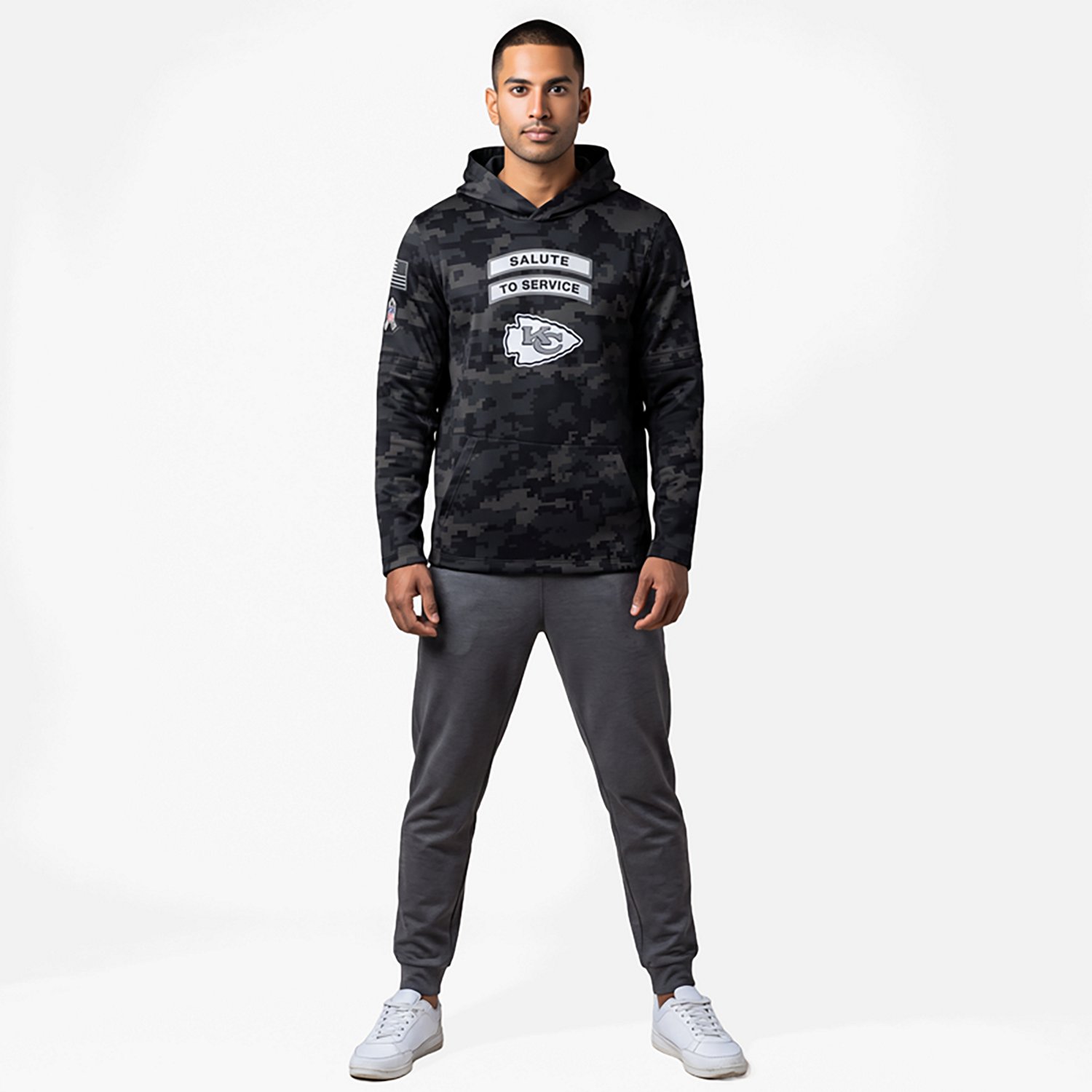 Nike Men's Kansas City Chiefs Salute to Service Hoodie