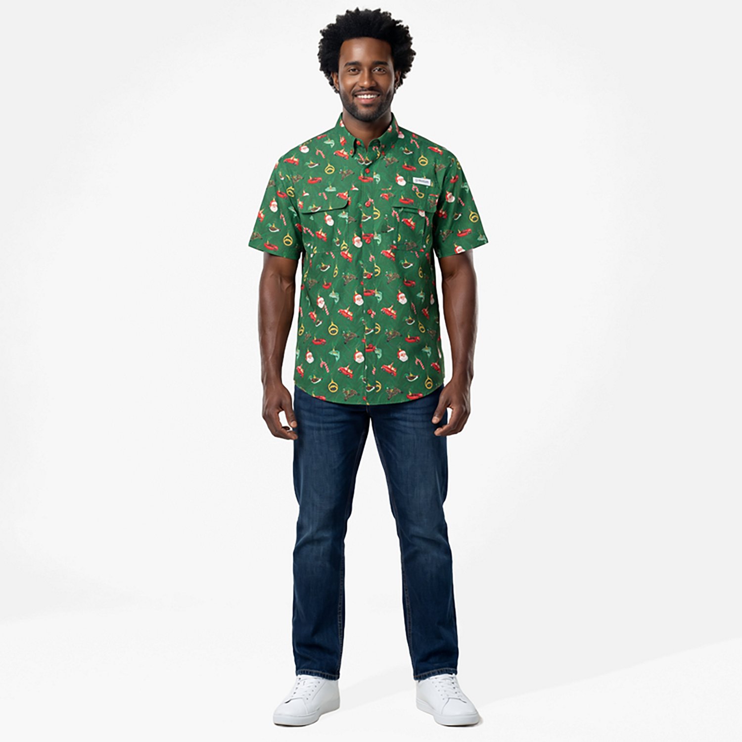 Magellan Outdoors Fishing Shirt Holiday Ornaments Short Sleeve T-shirt