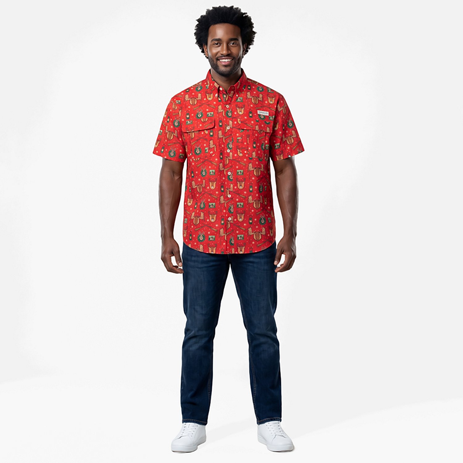 Magellan Outdoors Men's Laguna Madre Short Sleeve Fishing Shirt