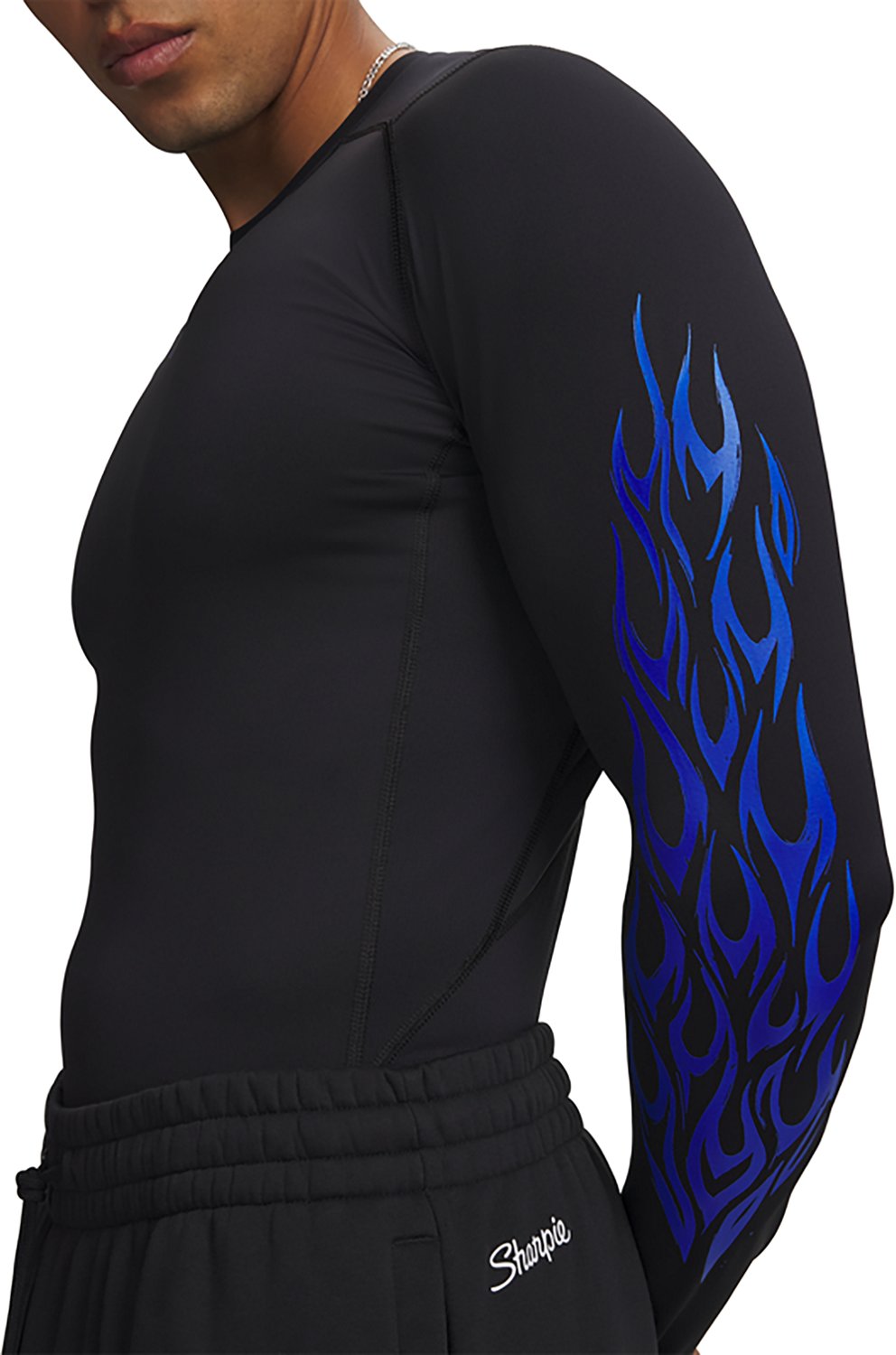 Under Armour x Sharpie Men's HeatGear Long Sleeve Crew - view number 3