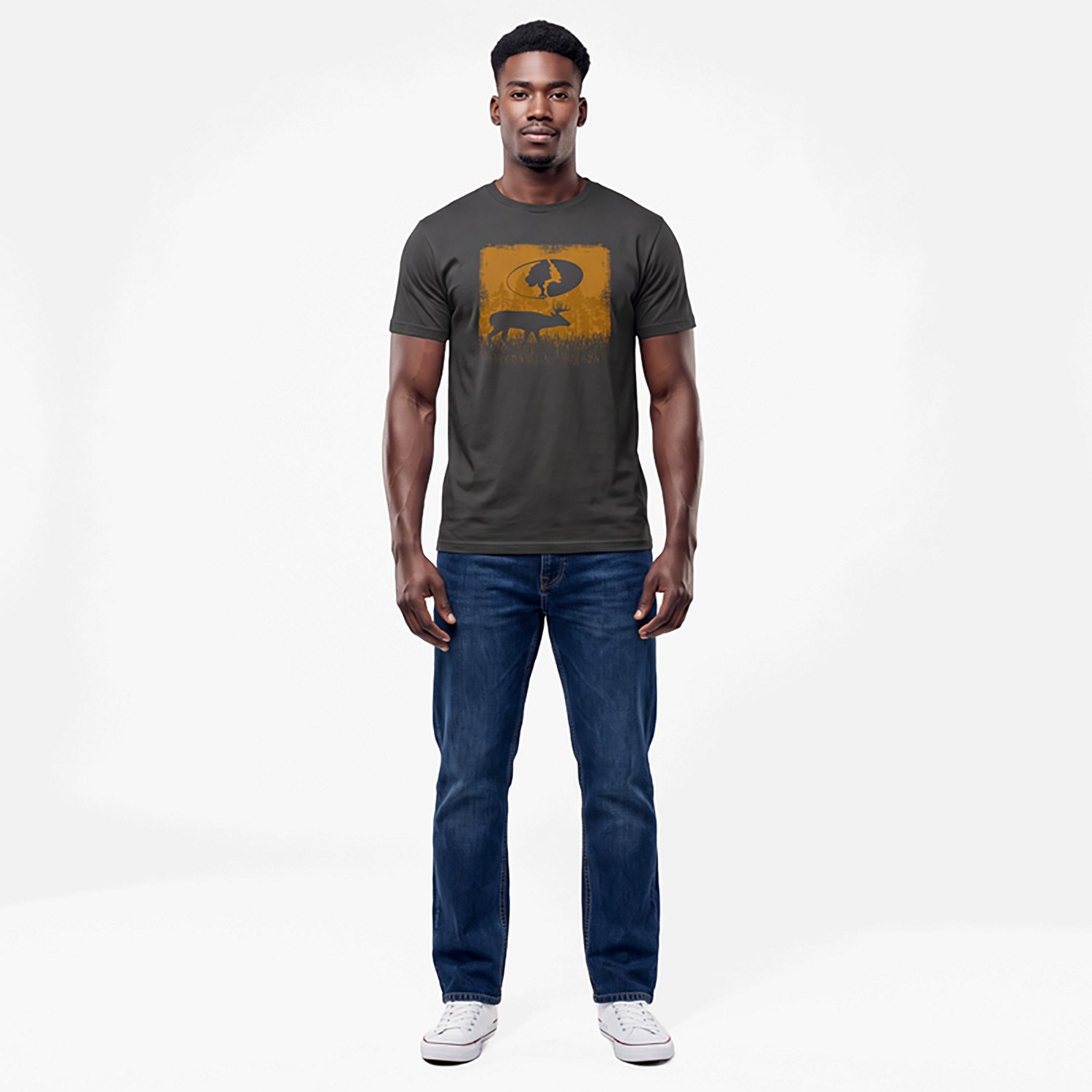 Mossy Oak Men's Shadow Deer T-shirt