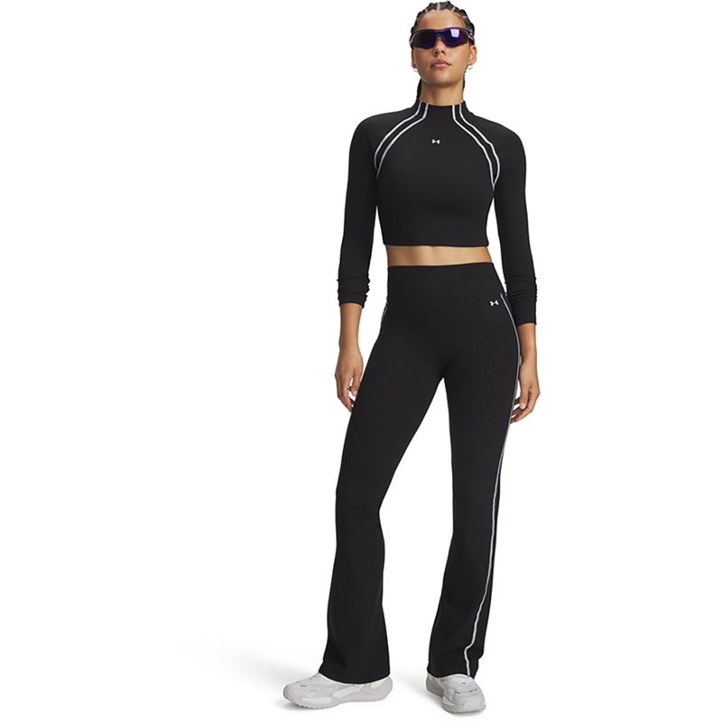 Under Armour Women's Motion High-Waisted Boot-Cut Pants With Pockets - Ultimate Black