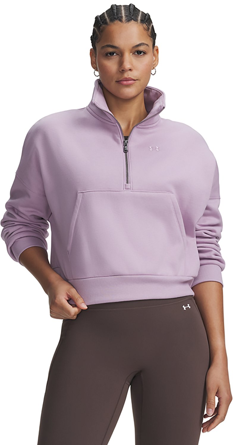 Under Armour Women's Icon Fleece Half-Zip Top