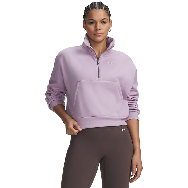 Under Armour Women's Icon Fleece Half-Zip Top