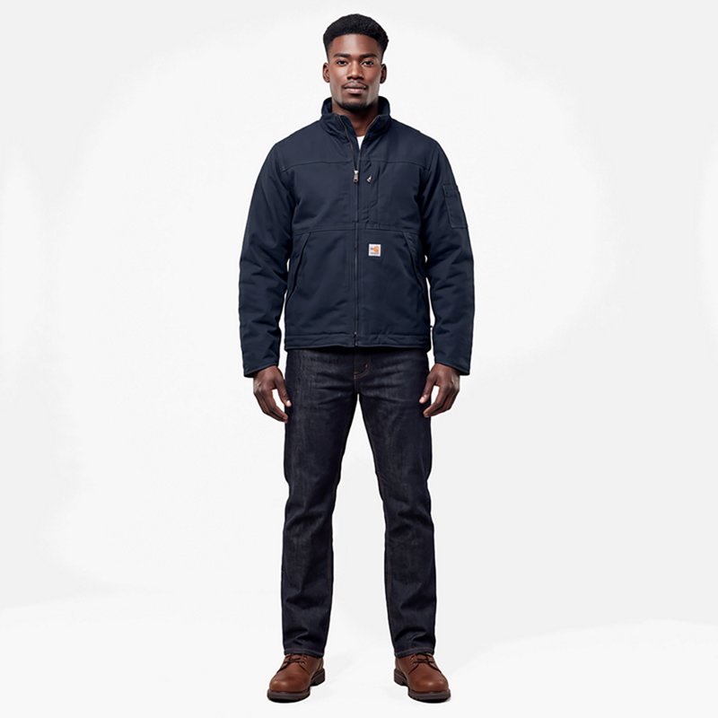 Carhartt Men's Fr Quick Duck Jacket | Dark Navy | L