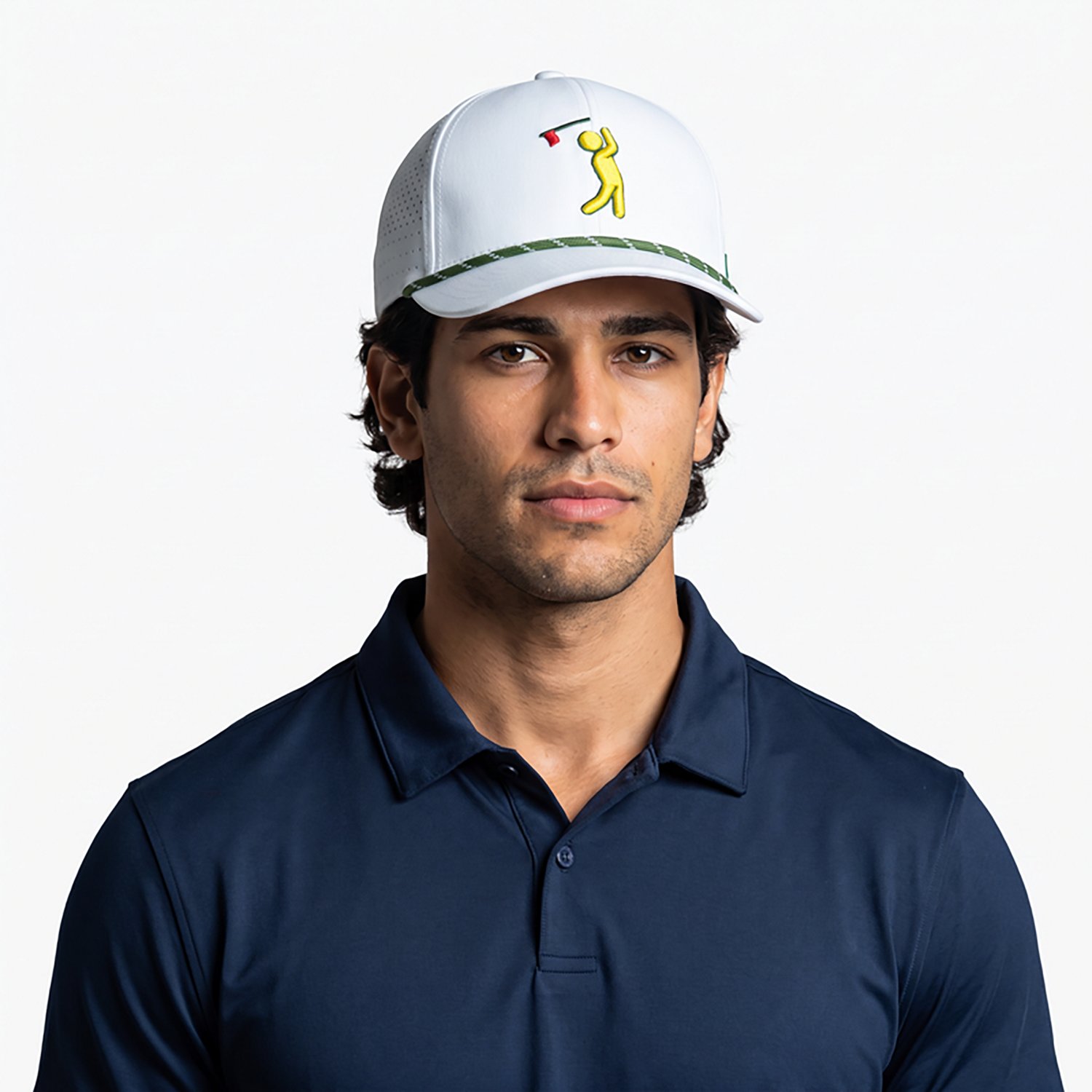 Bogey Bros Men's Major Bogeyman Golf Rope Snapback Cap