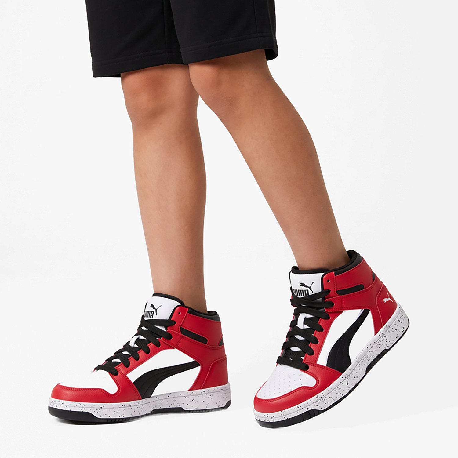 PUMA Kids' Rebound LayUp RCL Elevated Basketball Shoes - view number 7