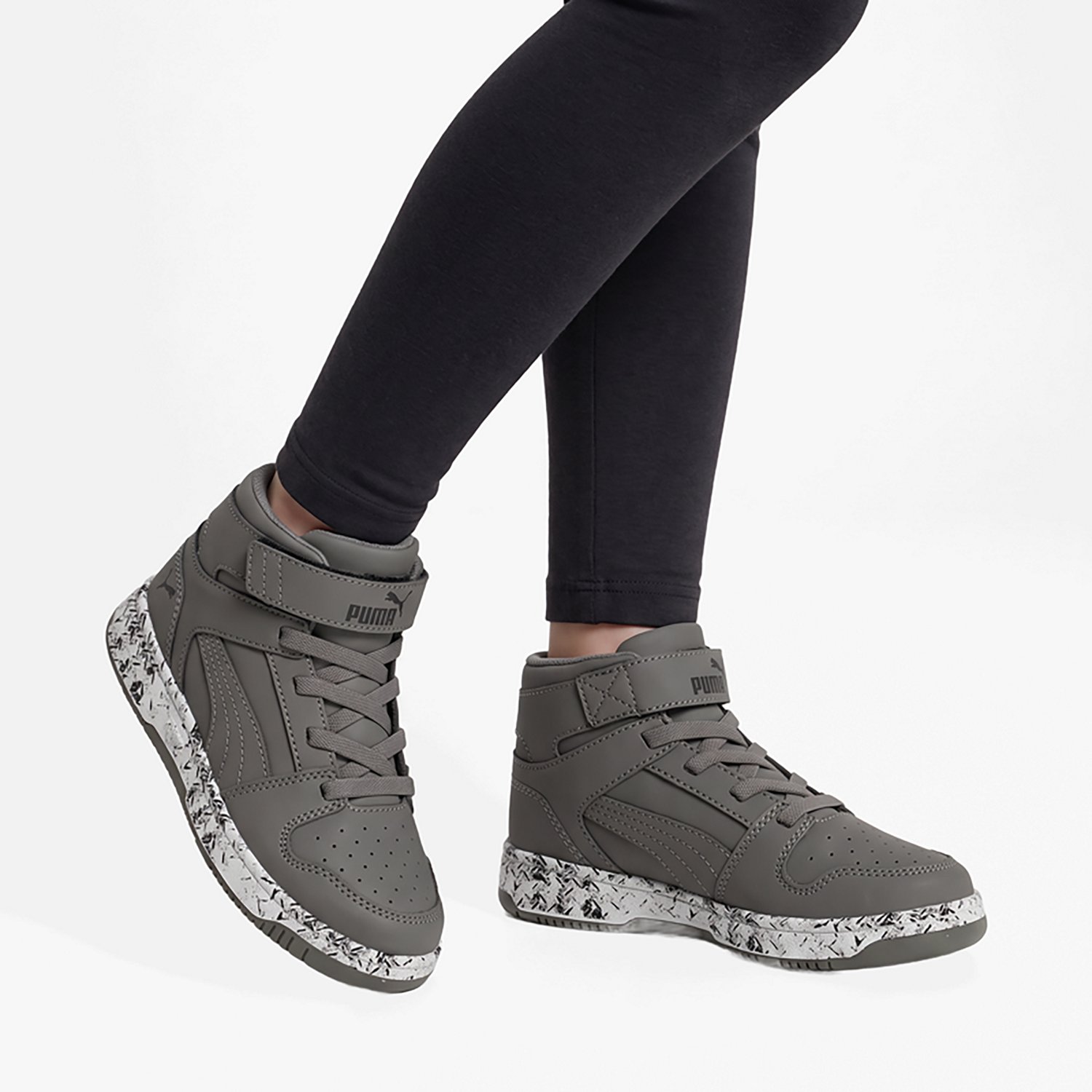 PUMA Kids' Rebound LayUp NBK Trek V Basketball Shoes - view number 7