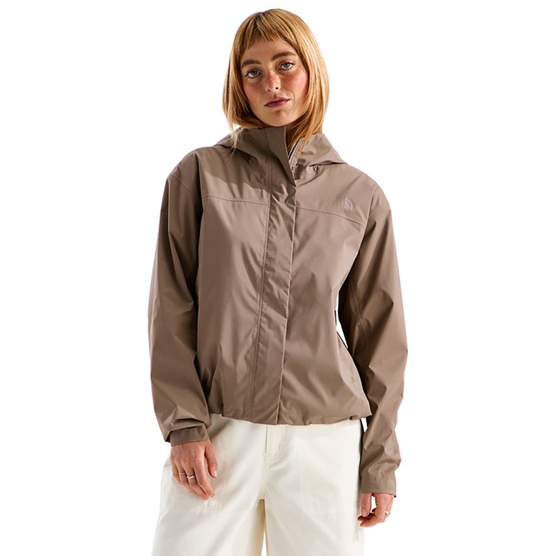 The North Face Women’s Voyage Rain 3L Hooded Waterproof Jacket (Size: XL): Garnet