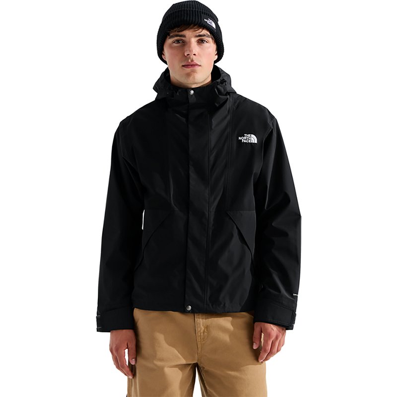 The North Face Men’s Reign On 2.0 Rain Waterproof Jacket (Size: XXL): Black/Black