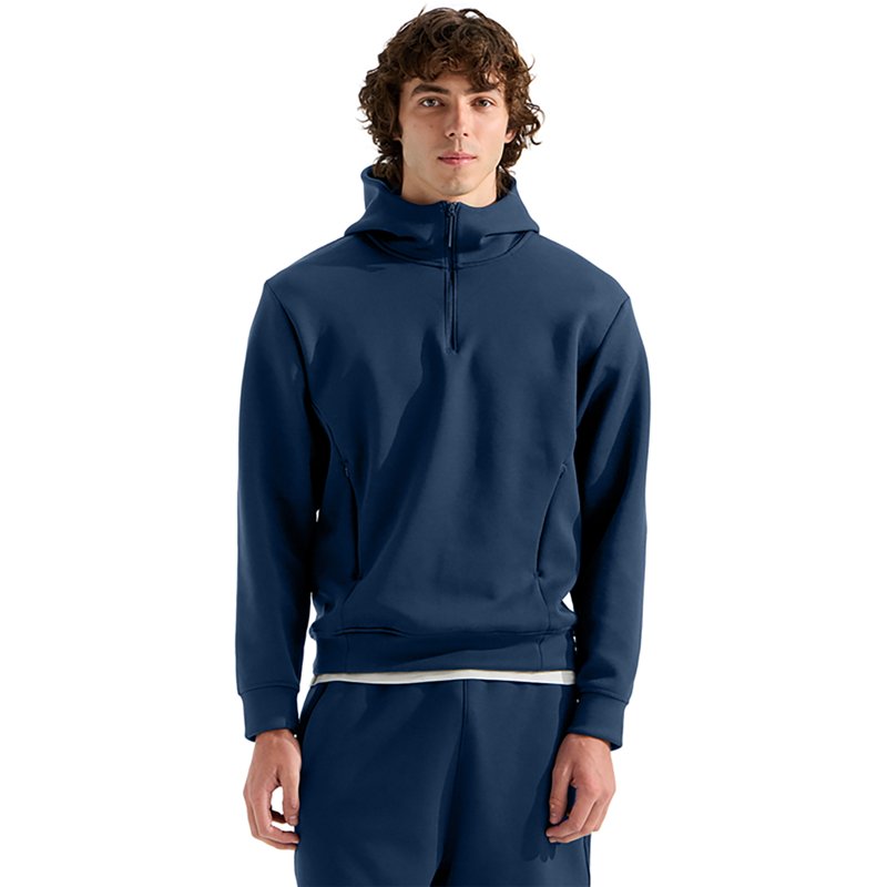 The North Face Men's Dynamic 1/4-Zip Hoodie, Medium, Summit Navy