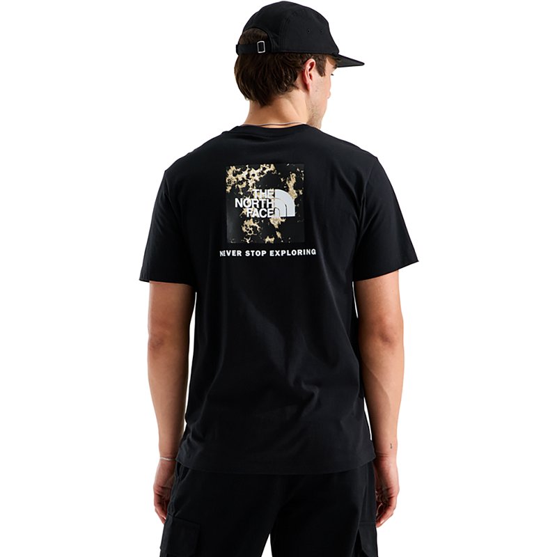 The North Face Men’s Evolution Light Print Box NSE Regular Short-Sleeve T-Shirt (Size: Medium): Black