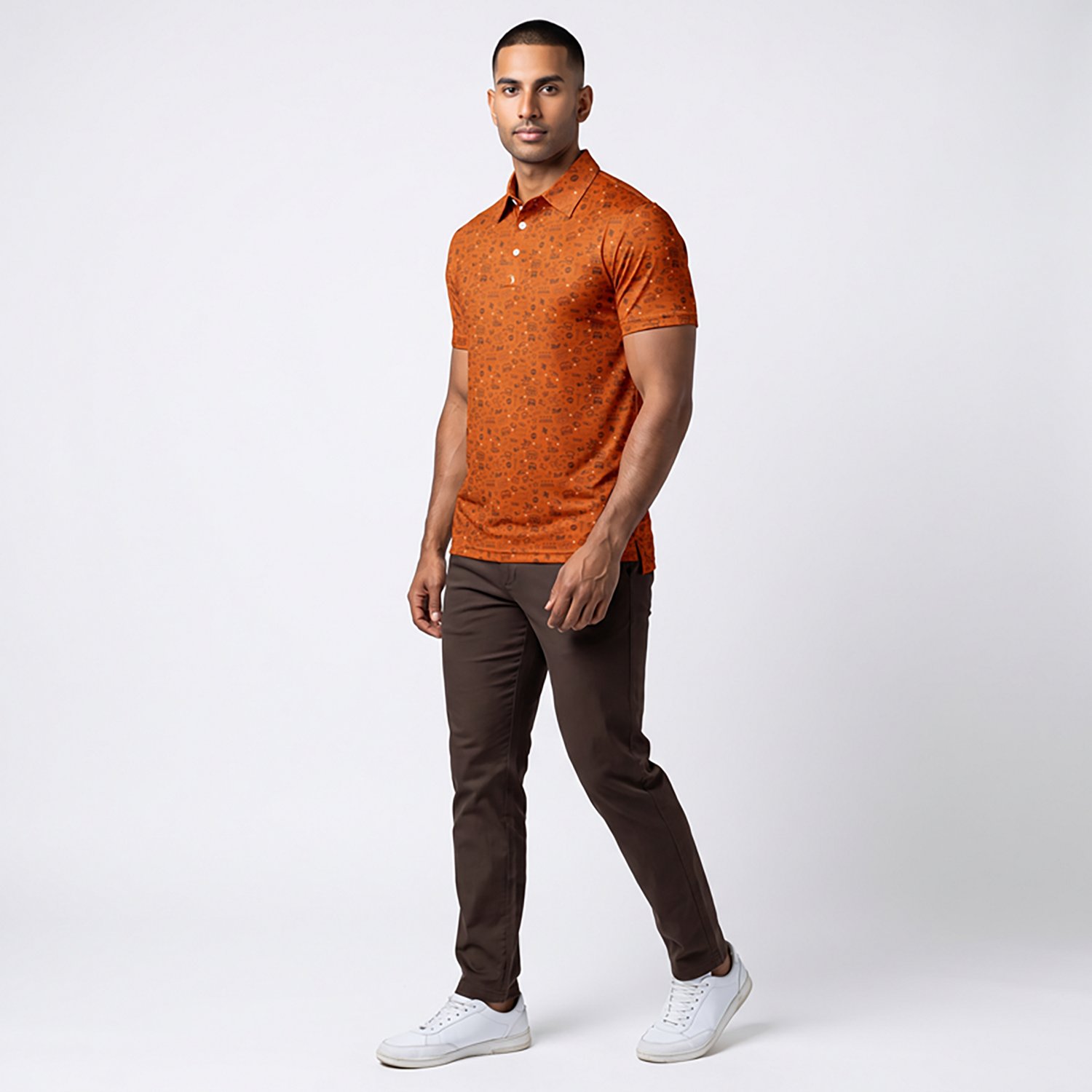 Bogey Bros Men's Burnt Ends Polo Shirt | Academy