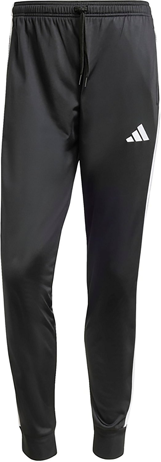 adidas Men's 3-Stripes Tricot Regular Tapered Track Pants - view number 6