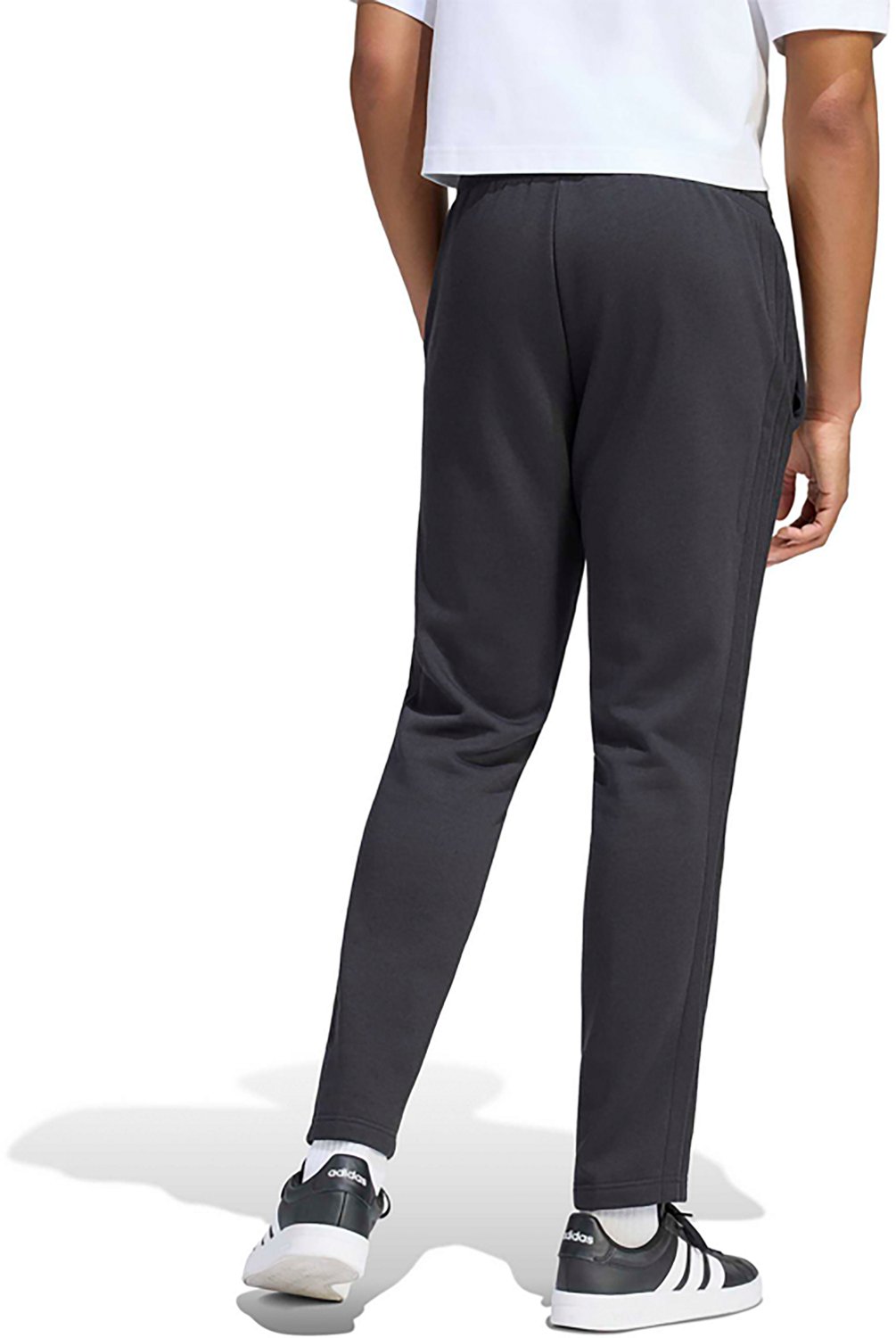 adidas Men's Essentials 3-Stripes Fleece Sportswear OH Pants - view number 2