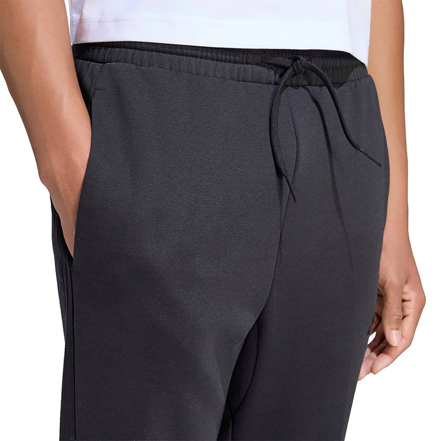 adidas Men's Essentials 3-Stripes Fleece Sportswear OH Pants - view number 4