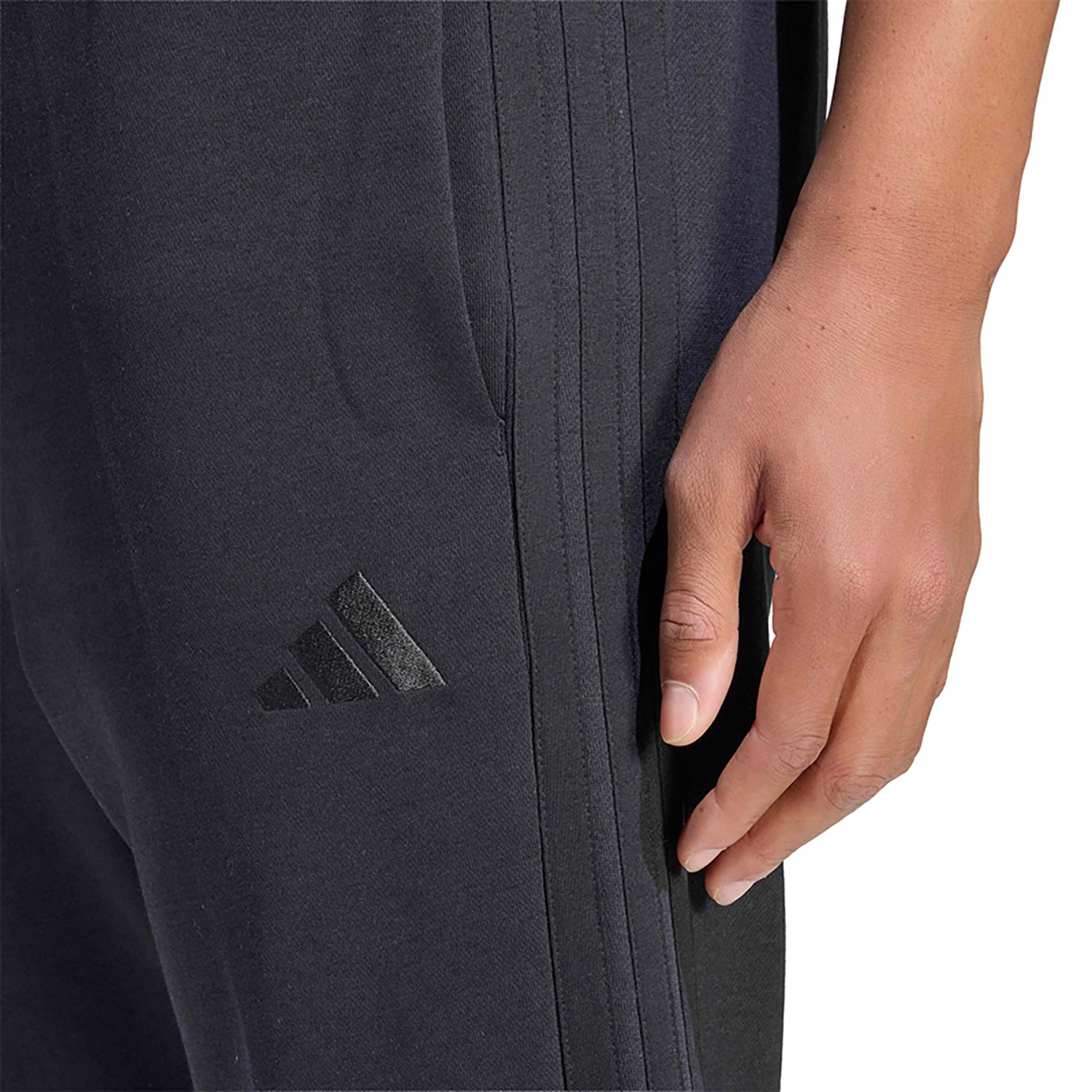 adidas Men's Essentials 3-Stripes Fleece Sportswear OH Pants - view number 5