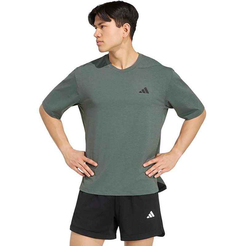 adidas Men's Essentials Workout Graphics Training T-Shirt - Legend Ivy