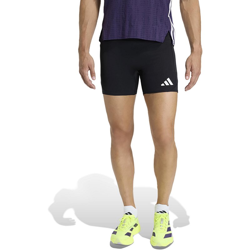 adidas Men's Adizero Pocket Short 7" Running Tights in Black Size: 3XL 7